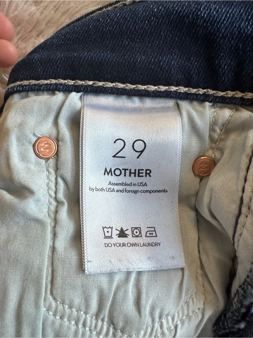 MOTHER Denim The Tripper Ankle Jeans in Homecoming High Size 29 - Picture 12 of 16